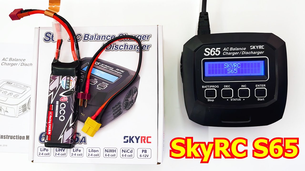 SkyRC S65 Best Budget Rc Car & Drone Battery Charger