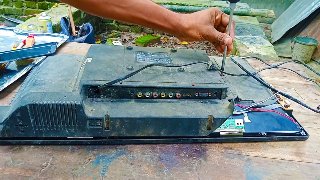 Dumped LED TV Revival — Full Electronic Rebuild & Zero-to-Hero Restoration!
