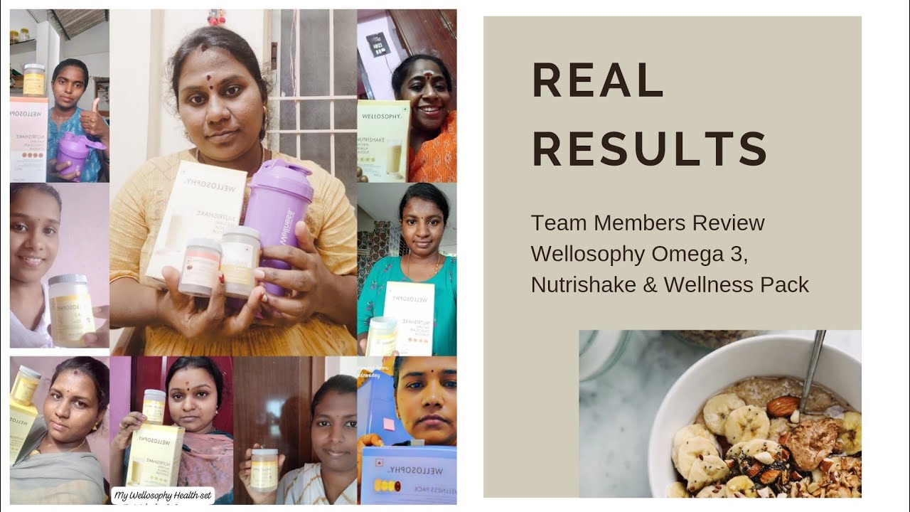 Team Review: Benefits of Wellosophy Products – Omega 3, Nutrishake & Wellness Pack | Oriflame