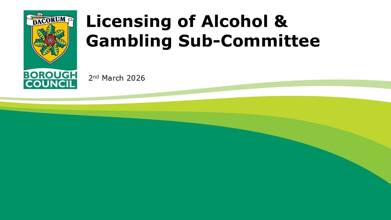 Подкомитет по лицензированию алкоголя и азартных игр, 2 марта 2026 г.