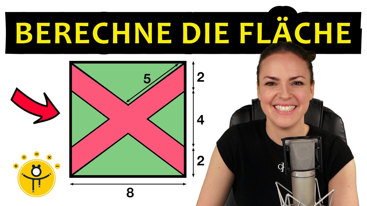 Aufgabe Strahlensätze – Fläche berechnen