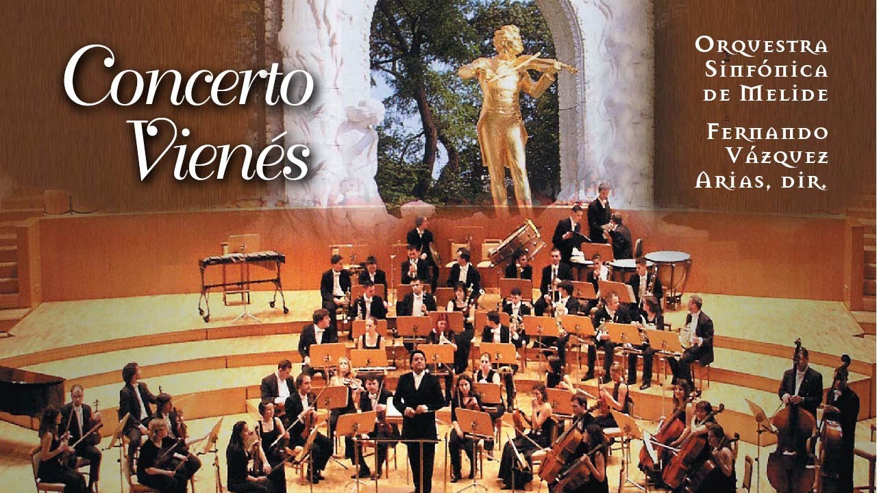 Concierto Vienés en el Teatro Colón de A Coruña, O. S. Melide, Fernando Vázquez Arias, director