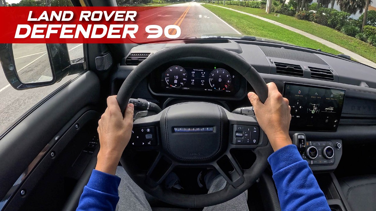 2024 Land Rover Defender 90 Carpathian Edition 2-door - POV 4K DRIVE