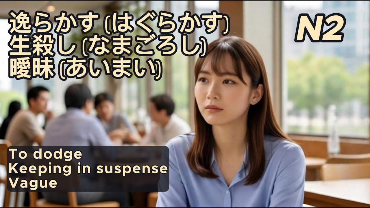 JLPT N2 | 振り子のような「矛盾」 | The Pendulum Effect