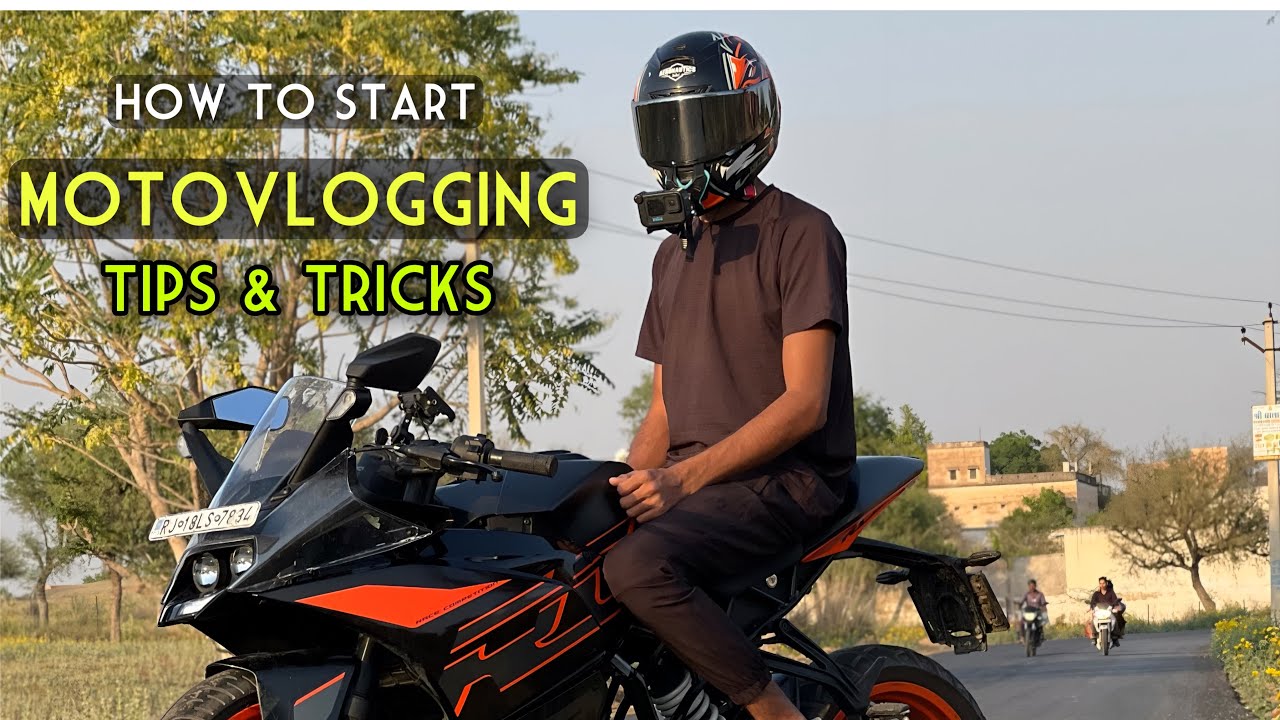 How To Strt Motovlogging ?
