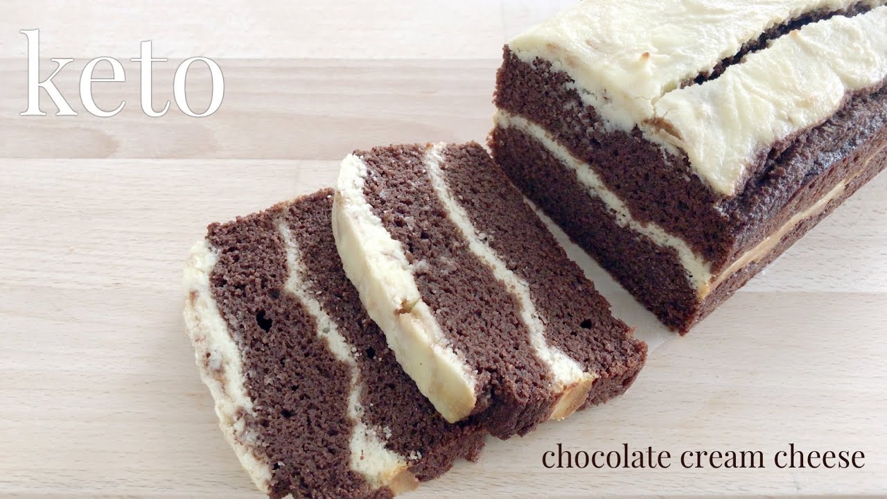 Keto Chocolate Cream Cheese Cake