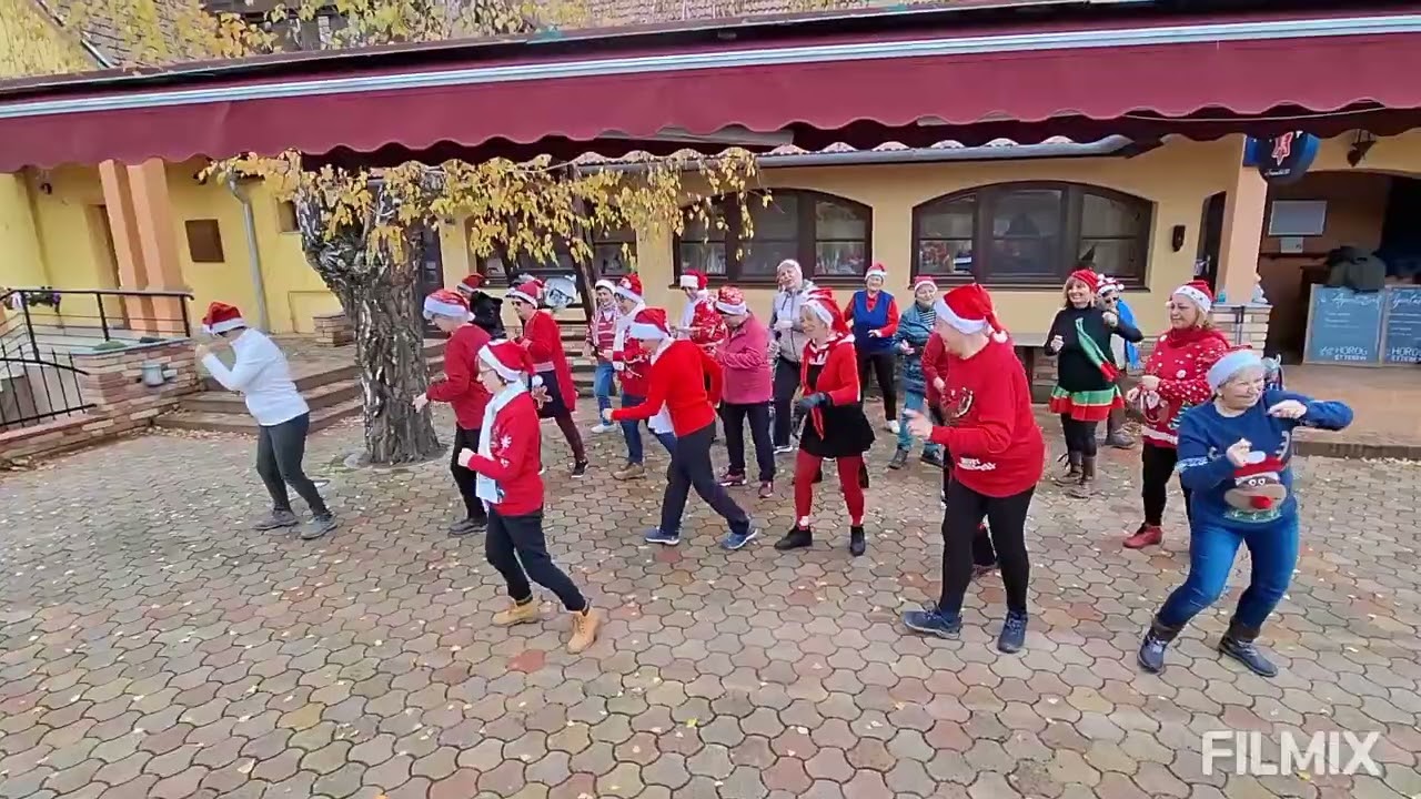 Mikulás flashmob 