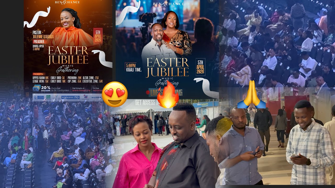 🚨ABANTU BENSHI BAMAZE KUGERA MURI BK ARENA😍👌🏽MUGITARAM CYA BEN&CHANCE🙏EASTER JUBILEE👌🏽UYUMUGOROB NI🔥