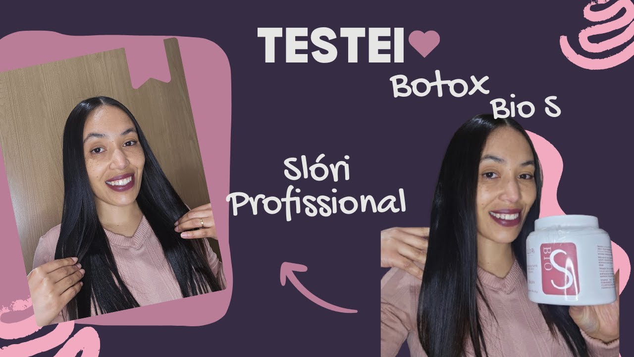 TESTEI BOTOX SL&Oacute;RI PROFISSIONAL NO MEU CABELO