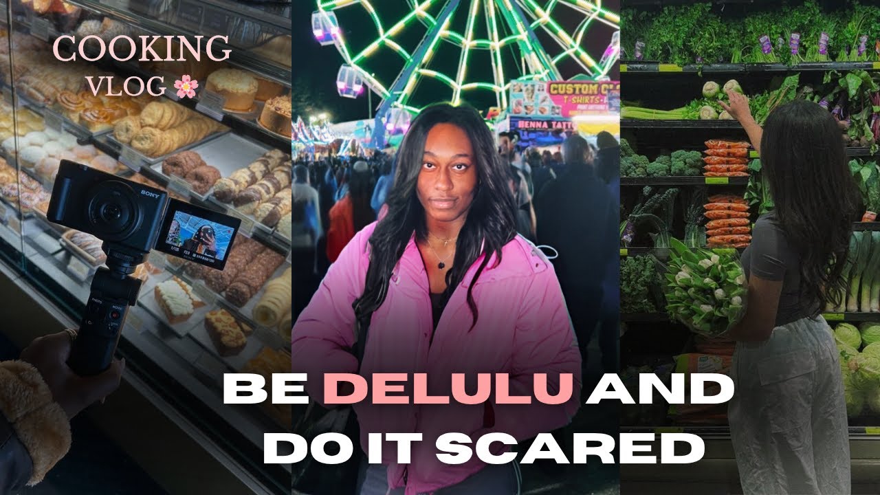 Be delusional and do it scared