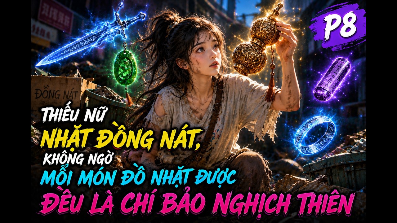 BÉ GÁI CHUYÊN NHẶT ĐỒNG NÁT AI NGỜ MỖI THỨ NHẶT ĐƯỢC ĐỀU LÀ BẢO BỐI NGHỊCH THIÊN |P8