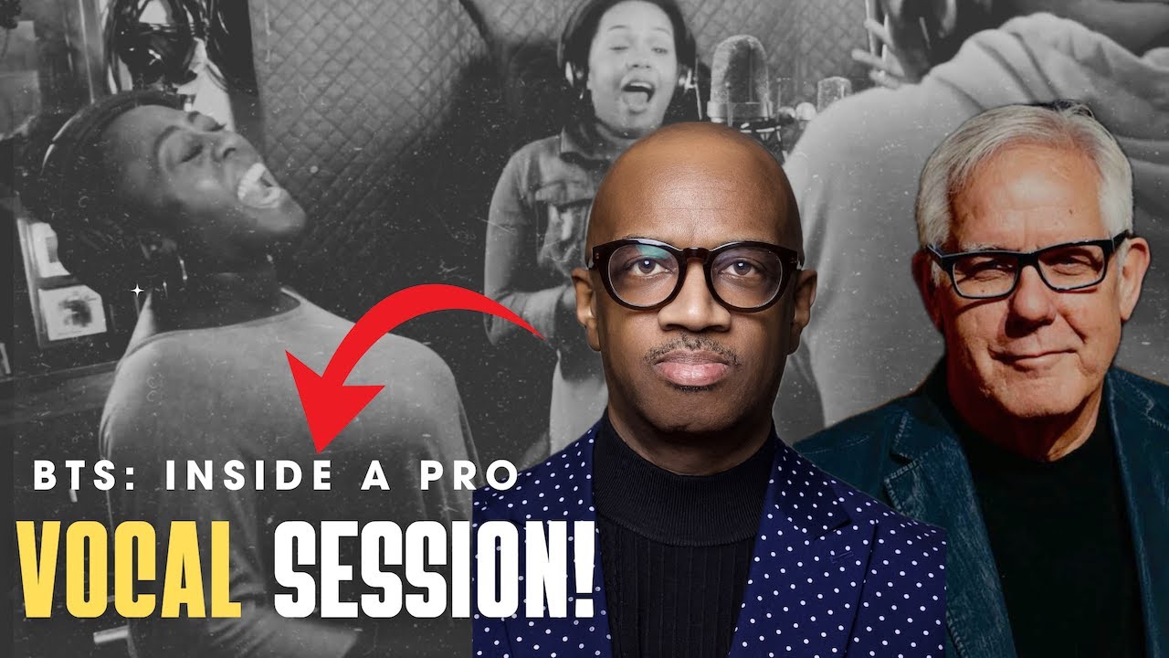 RAW BTS: Inside Gospel Background Vocal Session PRO SECRETS Exposed! W/ John Yosh & Cedric Thompson!