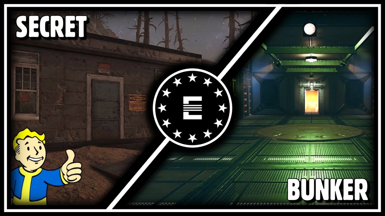 Secret Enclave Mountain Complex | Fallout 76 C.A.M.P. Showcase