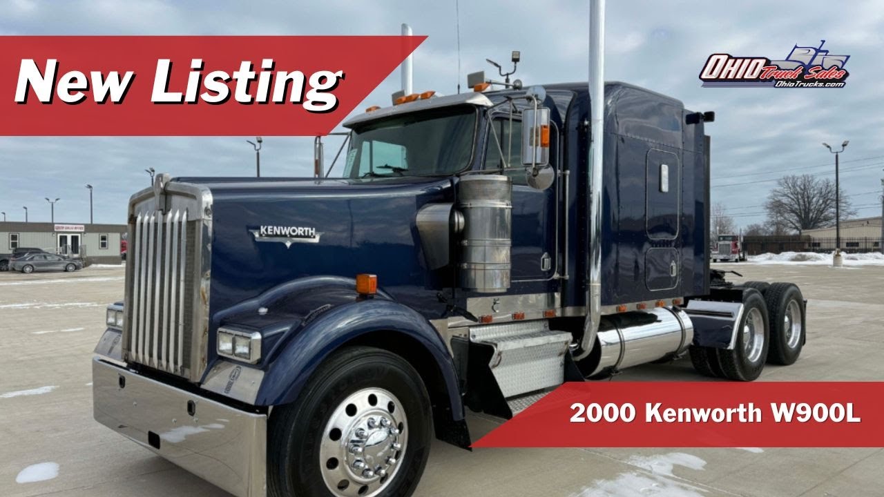 2000 Kenworth W900L - Engine Overhaul with Paperwork!