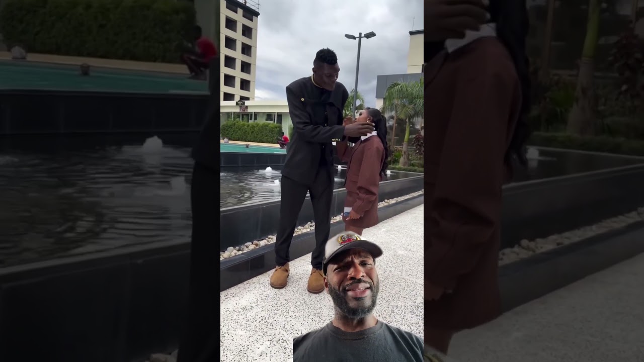 This the tallest man I&rsquo;ve ever seen!