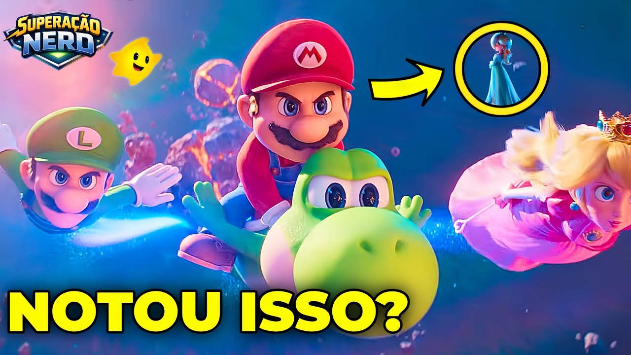 EXPLOSÃO de REFERÊNCIAS do TRAILER FINAL de SUPER MARIO GALAXY!