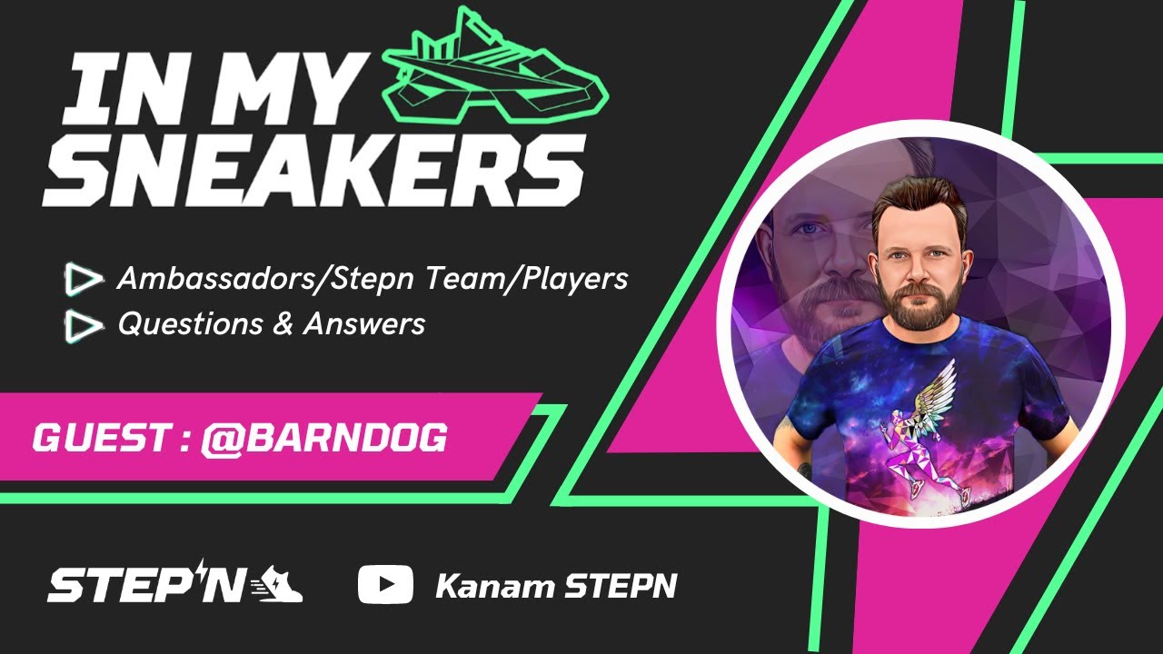IN MY SNEAKERS - BARNDOG [STEPN AMBASSADOR]