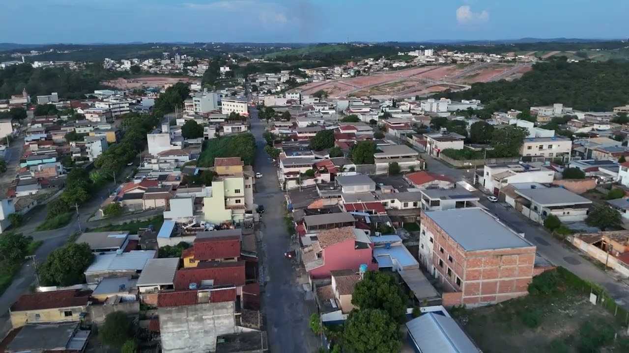 Drone faz longo vôo sobre DIVINÓPOLIS/MG