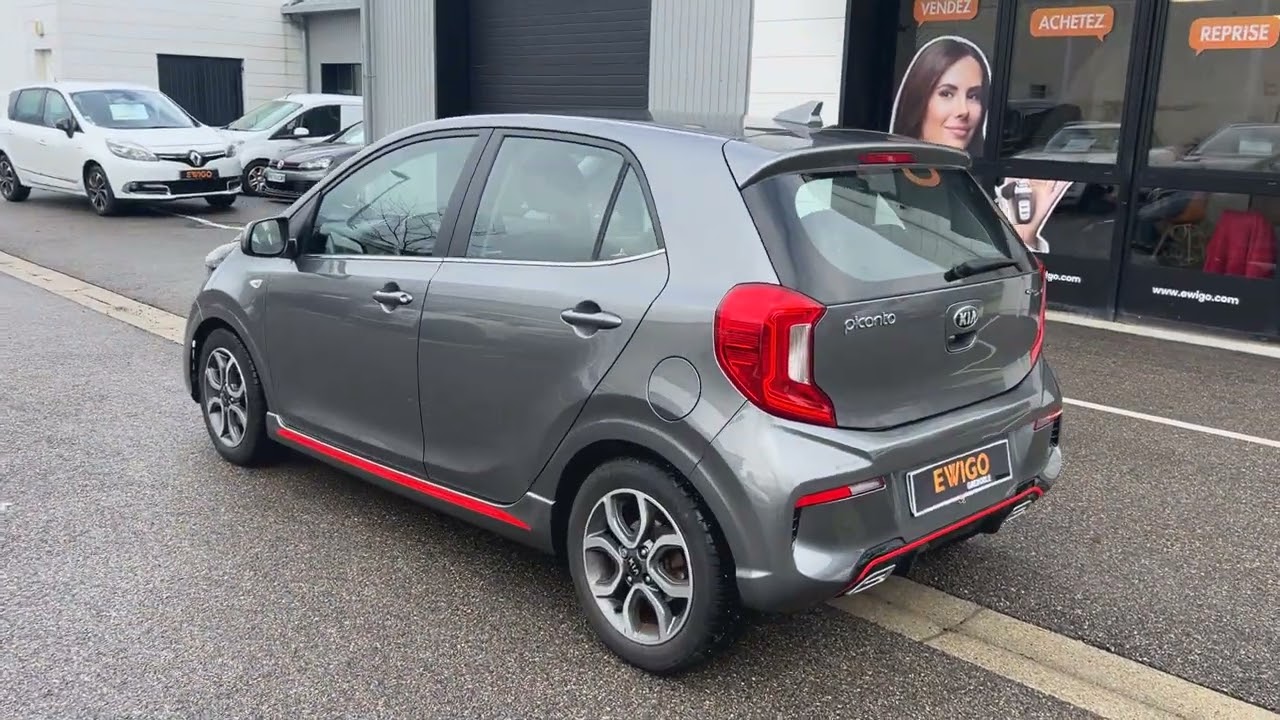 KIA PICANTO - 1.2 MPI 85ch GT LINE APPLE CARPLAY SANS FIL