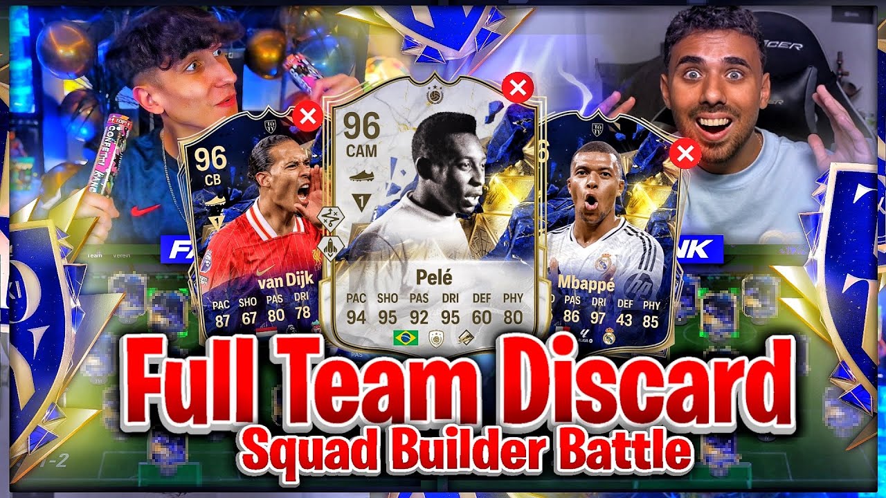 EAFC 25: BIG RIP! ☠️ FULL TEAM DISCARD SBB vs CENK! ⚠️🚨