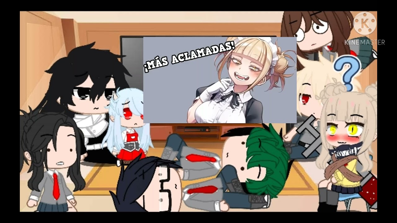 bnha reacts to His memes