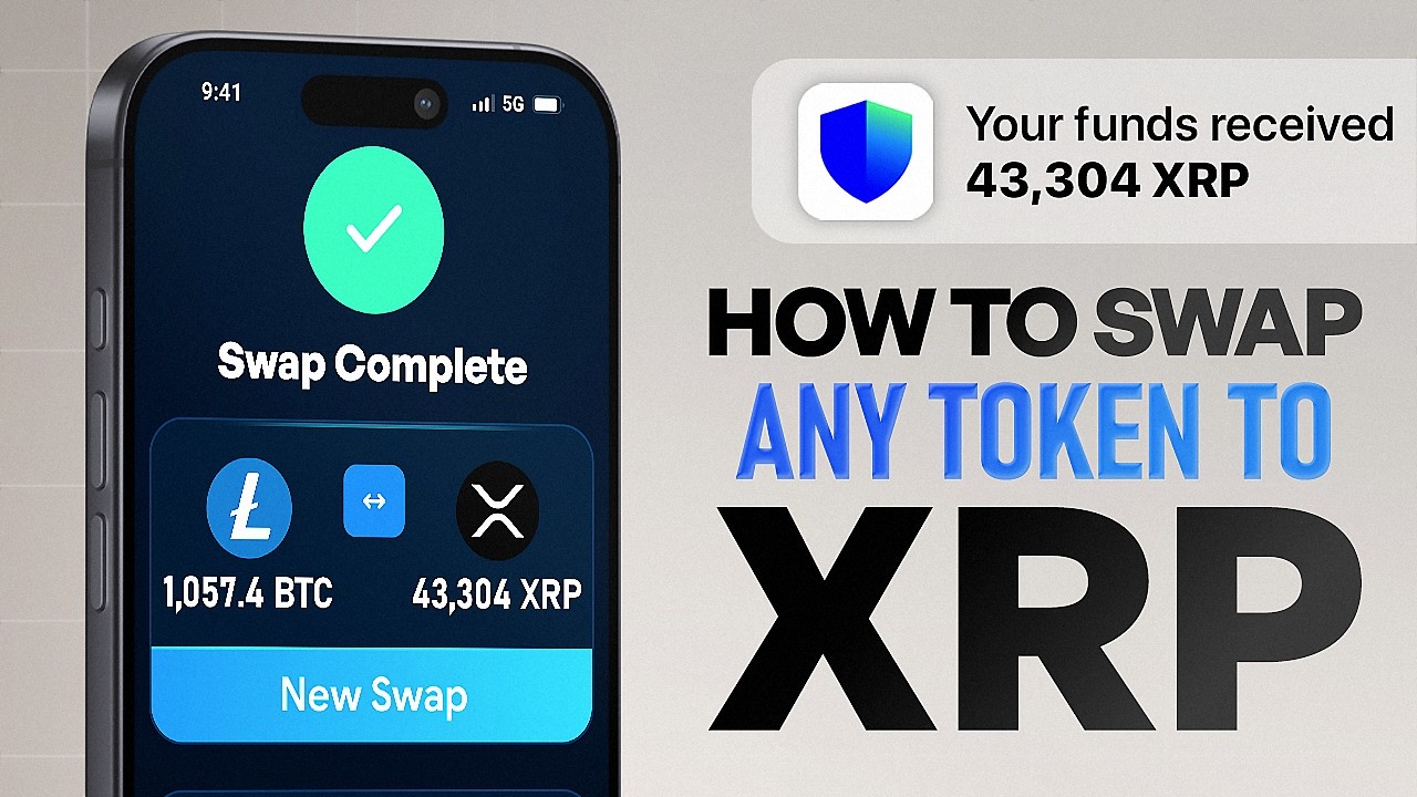 How to Swap ANY Crypto to Native XRP (Trust Wallet)