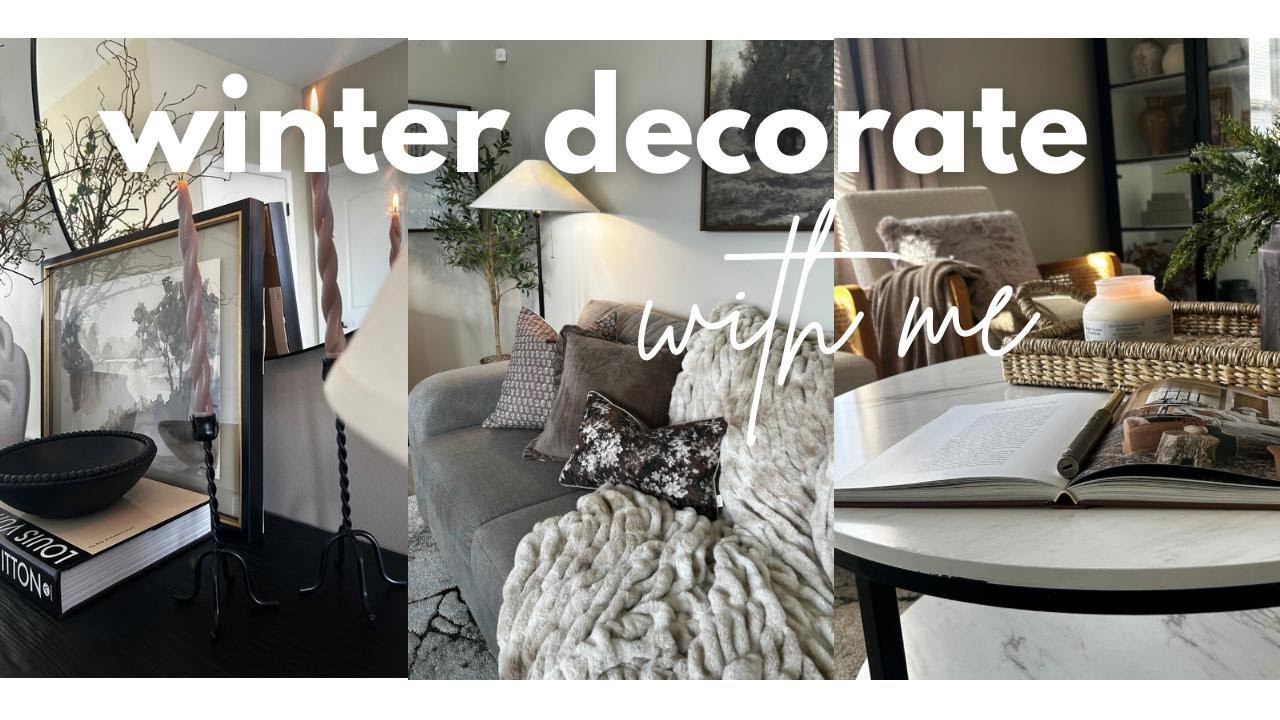 WINTER  DECOR RESET// COZY REFRESH 2026