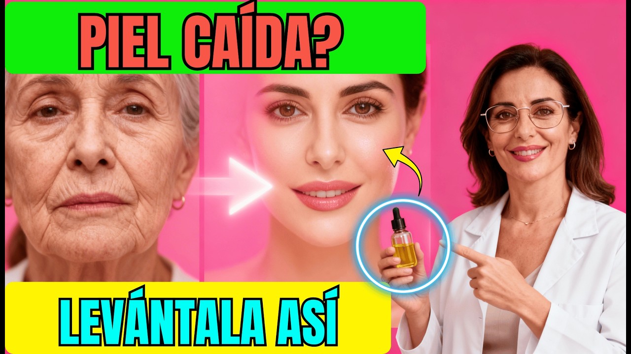 ¿Piel Flácida Después de los 60? El Truco Olvidado que Levanta tu Rostro Naturalmente