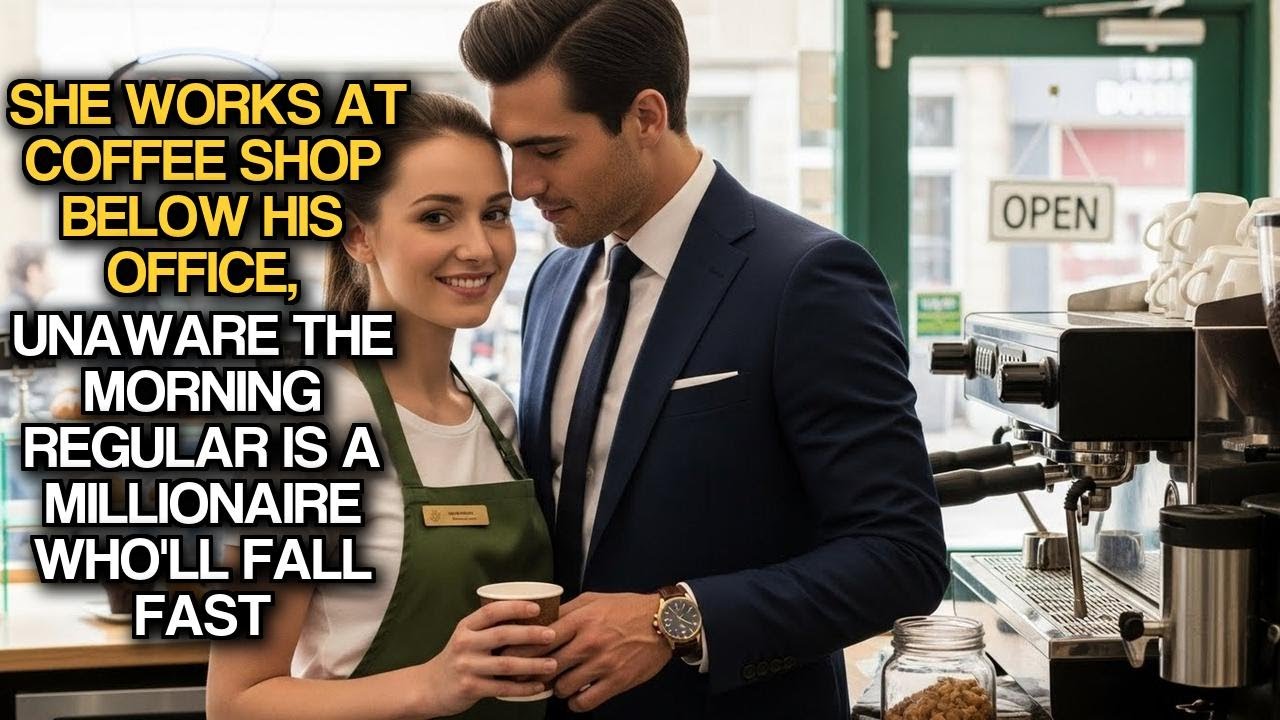 She Works At Coffee Shop Below His Office, Unaware Morning Regular Is A Millionaire Who'll Fall Fast