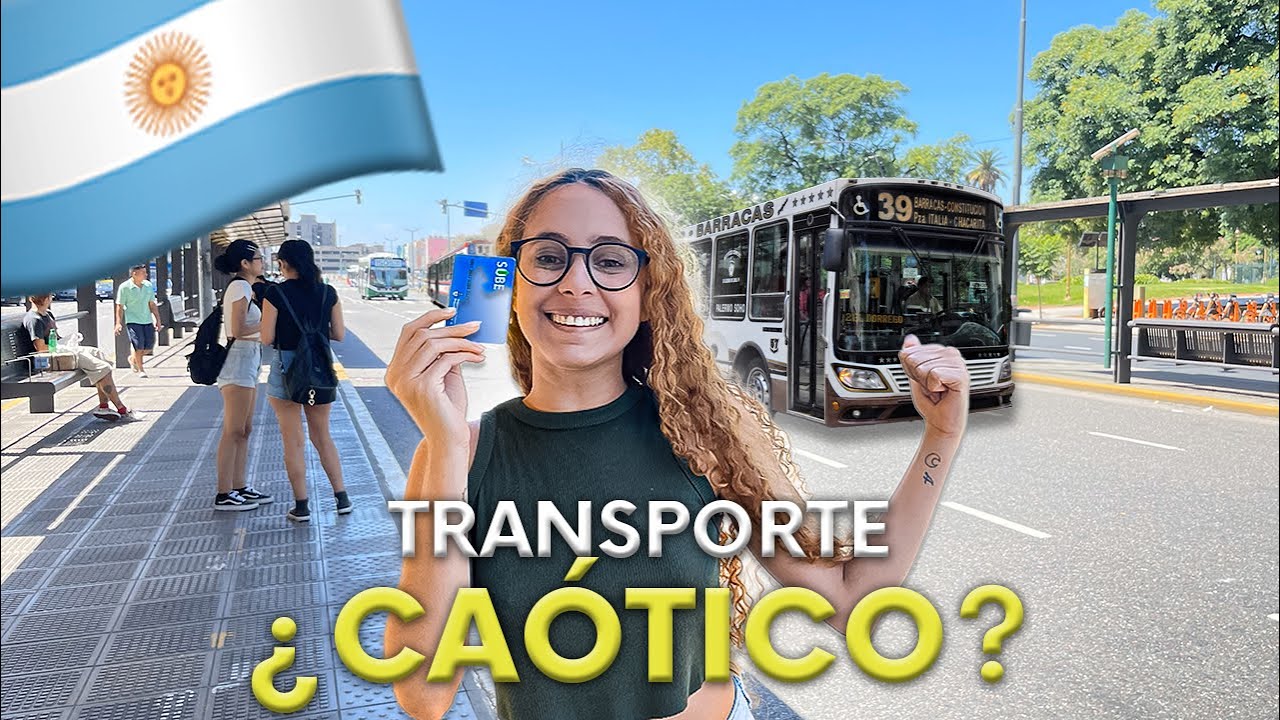 VLOG #4 : Transporte PÚBLICO en Buenos Aires 🇦🇷¿IMPOSIBLE? ¿CAÓTICO? ¿COSTOSO? 😱