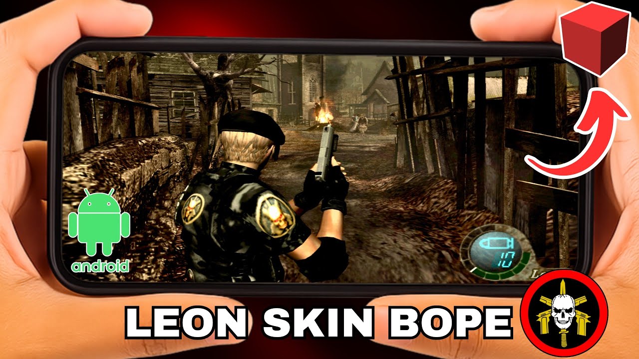 RE4 Leon Skin BOPE Para Android 💀 | ByMaicondouglas