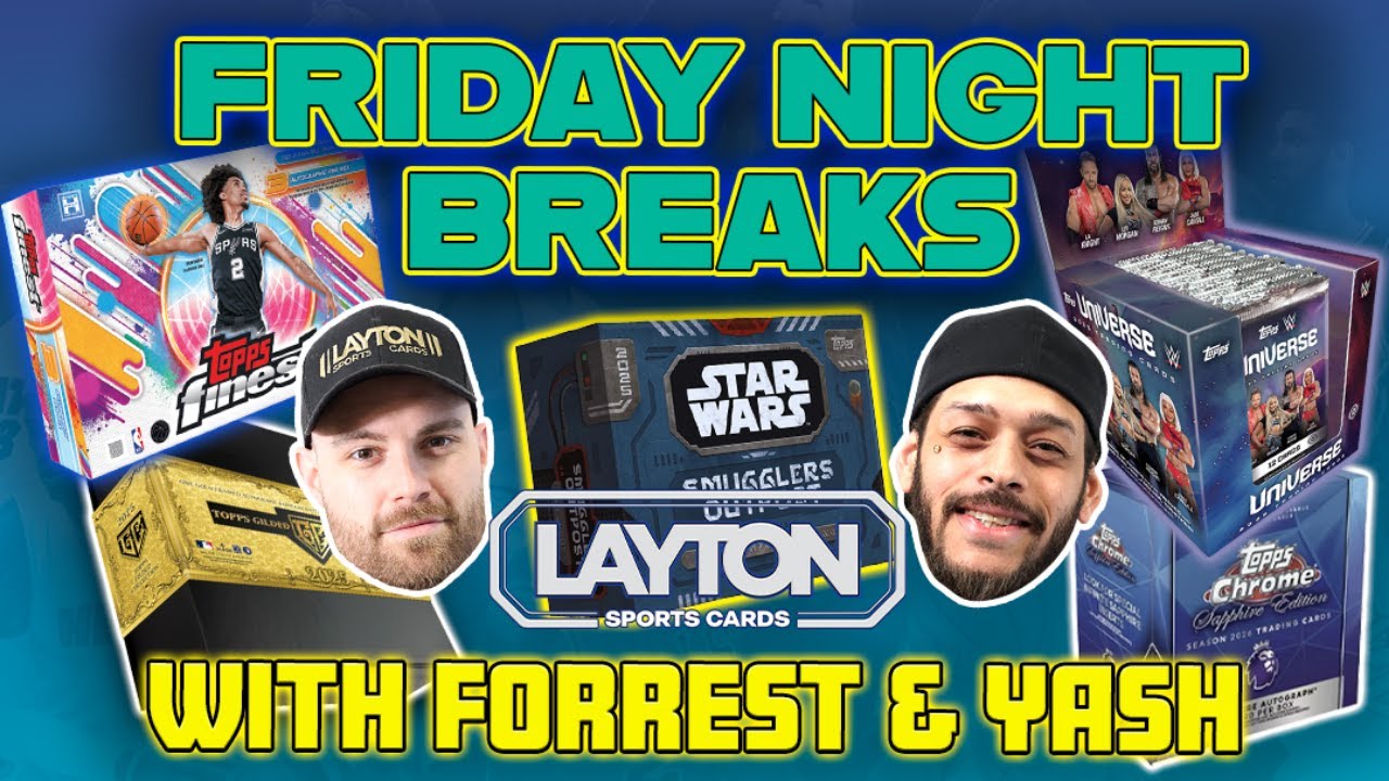 TOPPS THREE, BOWMAN'S BEST & MORE! MONSTER FRIDAY NIGHT!