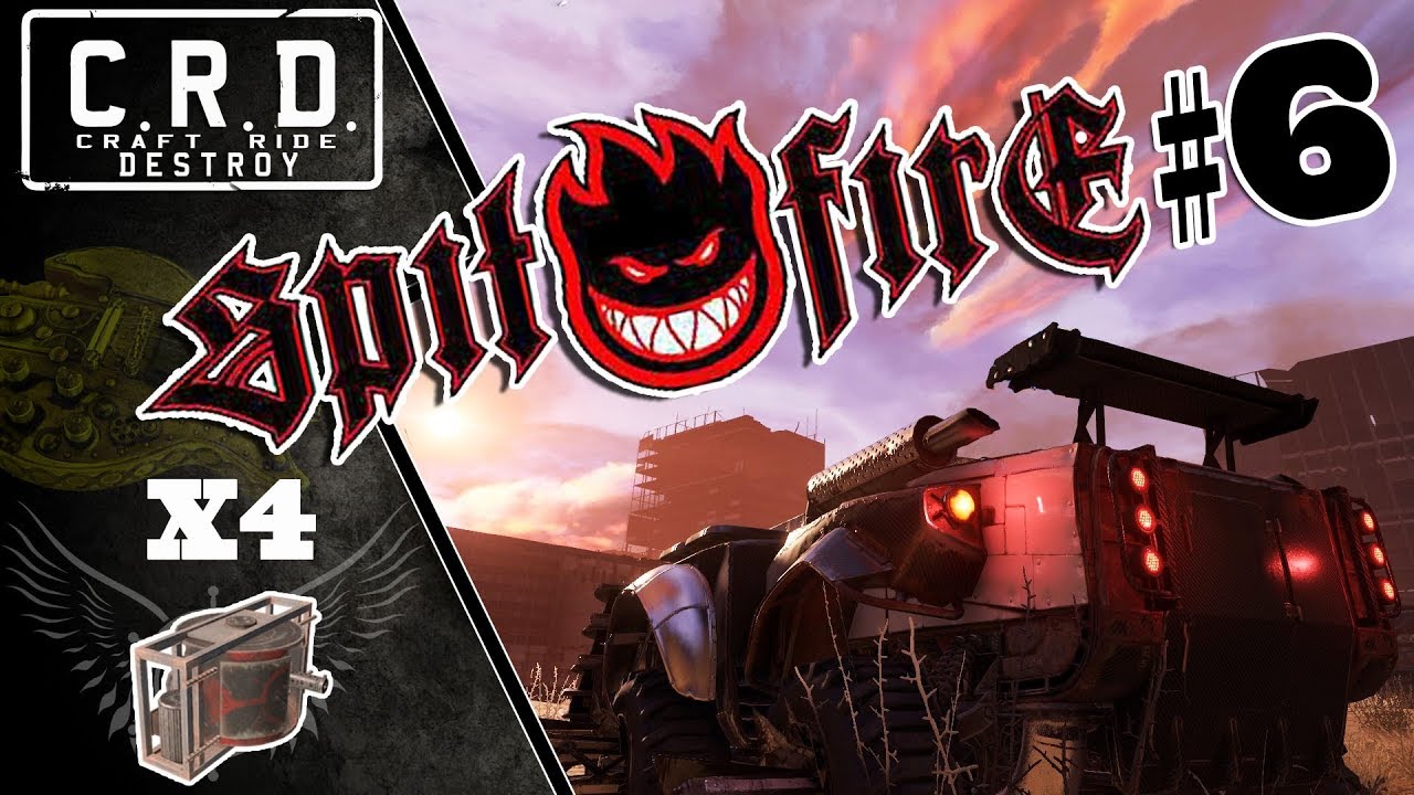 Crossout: [ shotgun x4 ] SpitFire #6 [ver. 0.9.130]