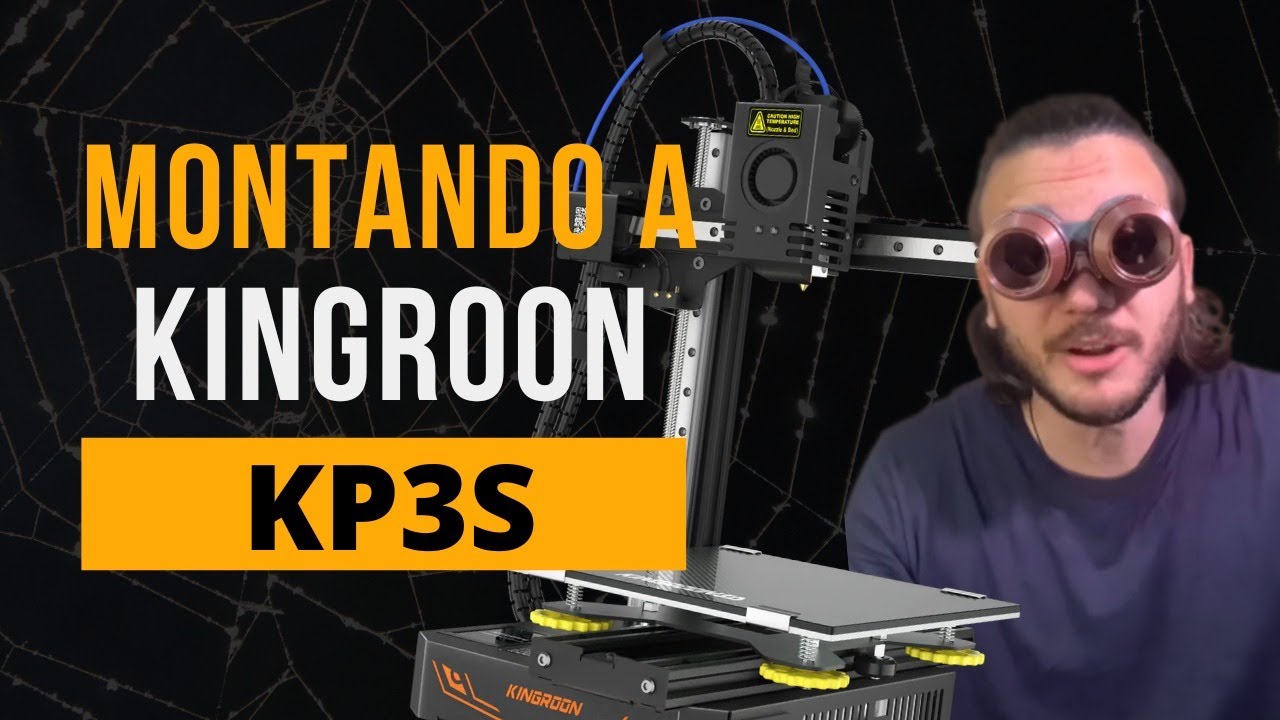 KINGROON KP3S - COMO MONTAR essa Impressora 3D mini
