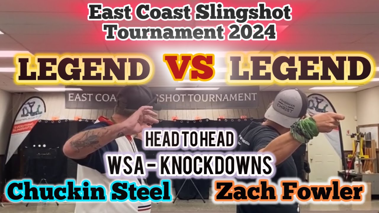 Chuckin Steel VS Zach Fowler Head to Head Knockdowns ECST 2024