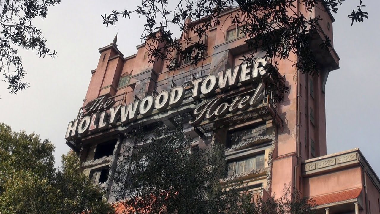TOWER OF TERROR - Twilight Zone Ride - Disney's Hollywood Studios - PANDAVISION