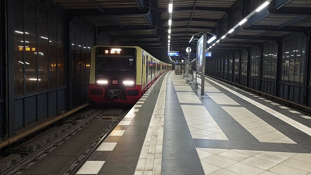 S-Bahn-Berlin: Züge der BR483/484 auf der S9