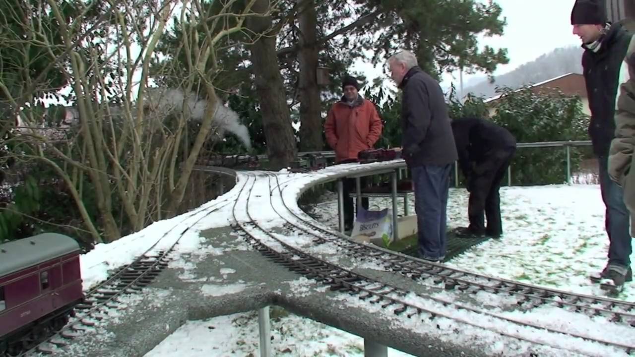 Gauge 1 Live Steam GTG in Winter