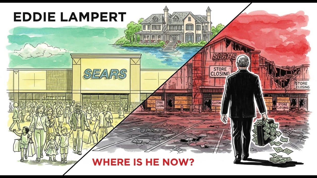 Where is Eddie LAMPERT Now? | He Destroyed SEARS, Stole $6 Billion, Then VANISHED