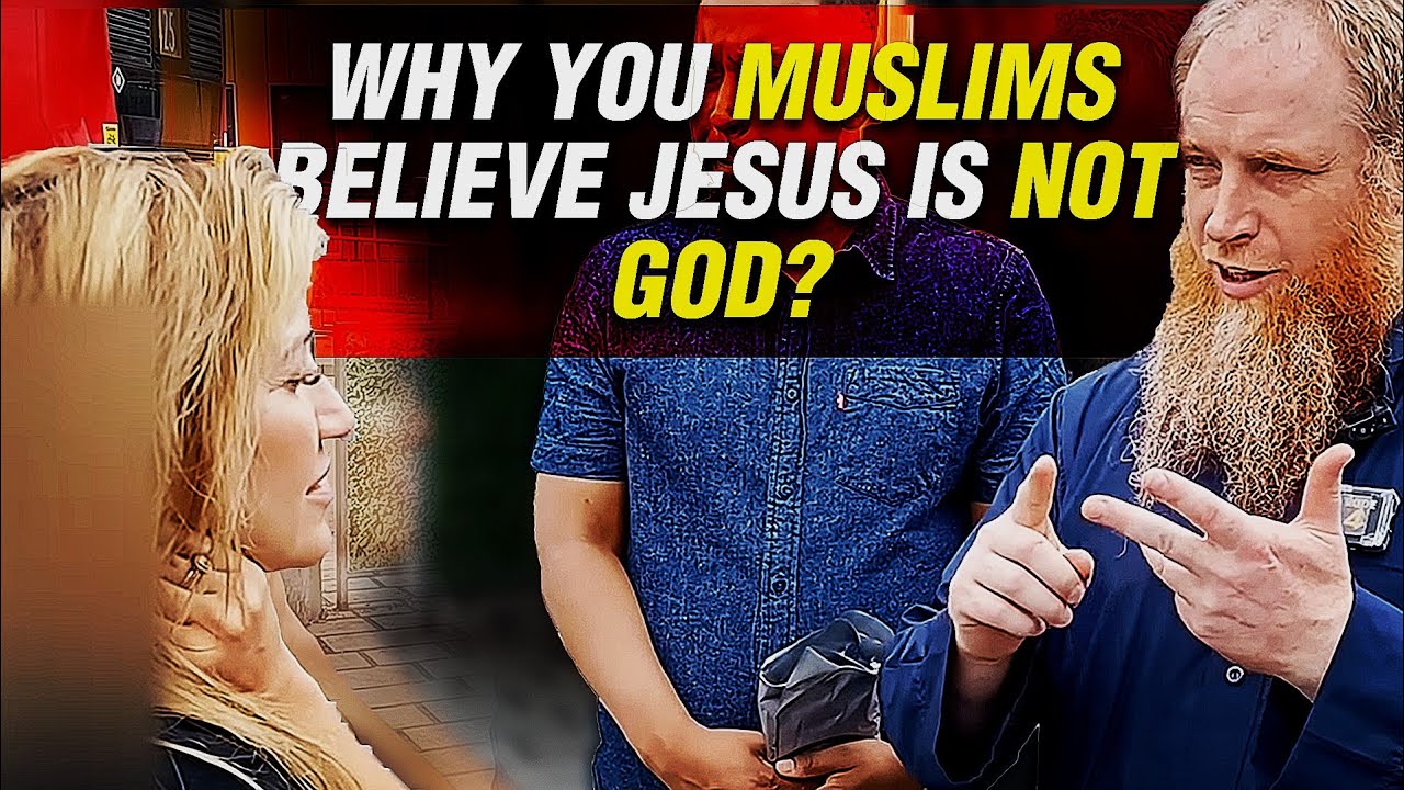 Why You Muslims Don't Believe Jesus Is God? Lady & Yousuf