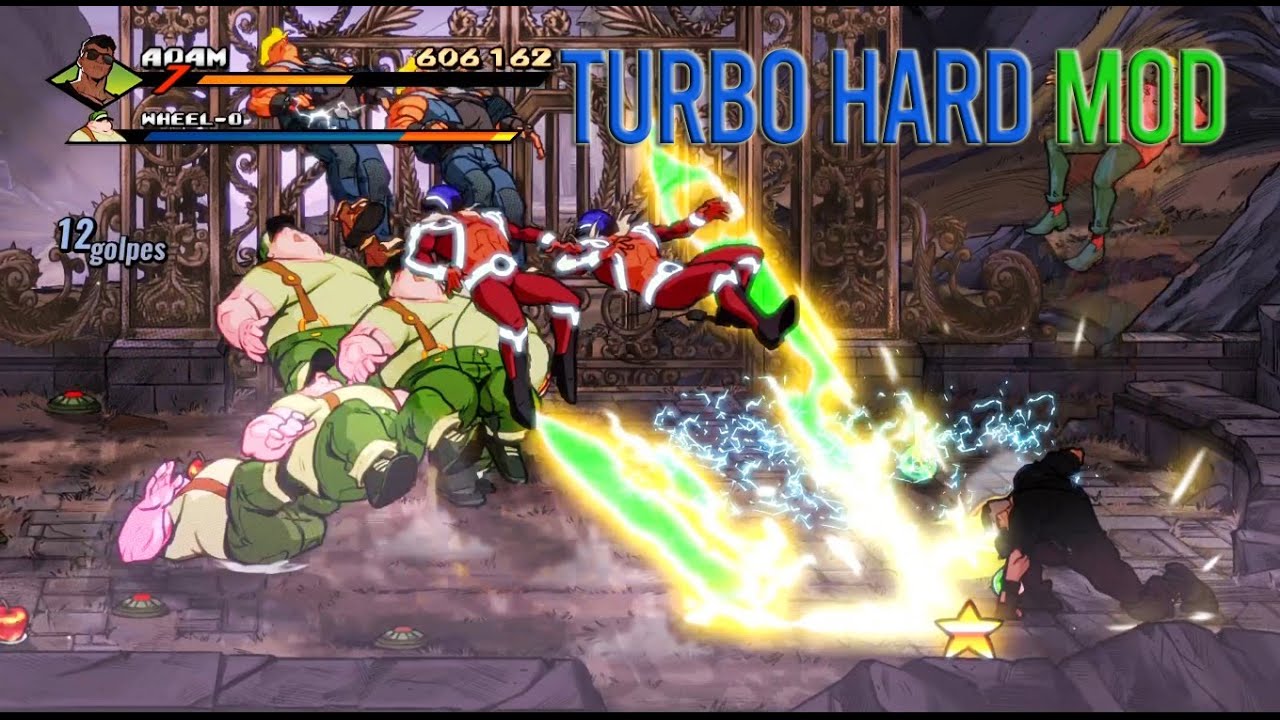Streets Of Rage 4 - Turbo Hard V1.7 Adam SOR4 Arcade Mania+ V7 (676.400)
