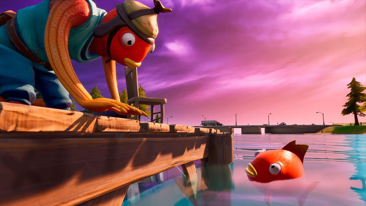 EL ORIGEN DEL PALITO DE PESCADO - Cortometraje de Fortnite