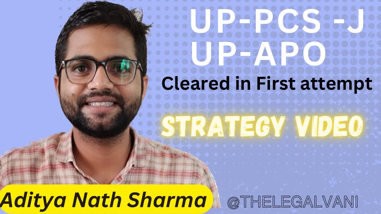 Aditya Nath Sharma | UP PCS-J 2022 Interview | #upjudiciary #uppcsj #law