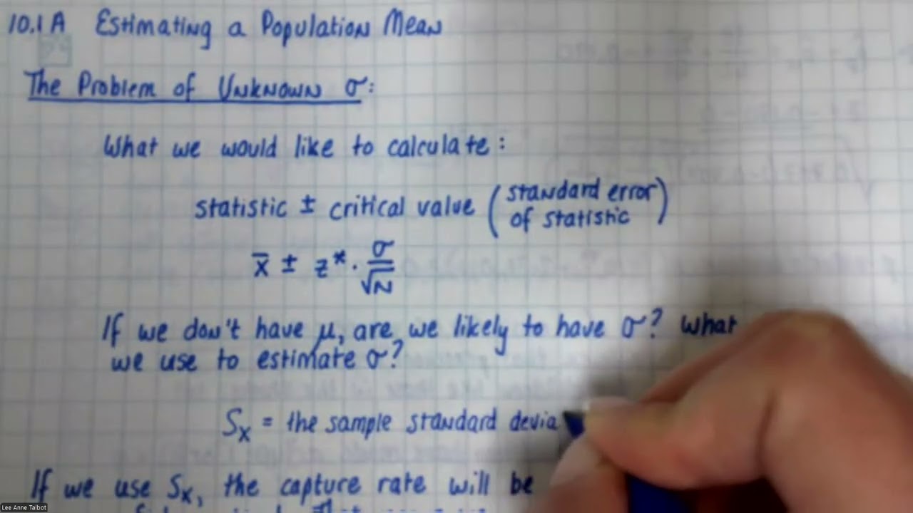 2/18 - AP Statistics - 10.1A Notes