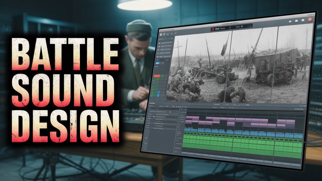Sound recording #122  : WW2 Battle soundscape