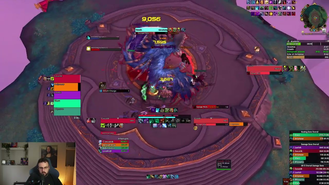 | WHY IS DK DOING SO MUCH DMG?? (283K OVERALL) | +21 Algethar Academy | Casualaddict DK Pov |