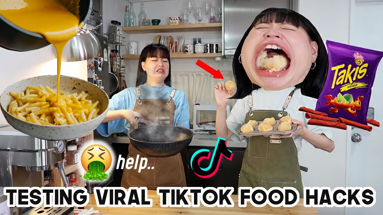 I Tested Viral TikTok Food Hacks (Qjin cooking.. this was so CHAOTIC) | Q2HAN