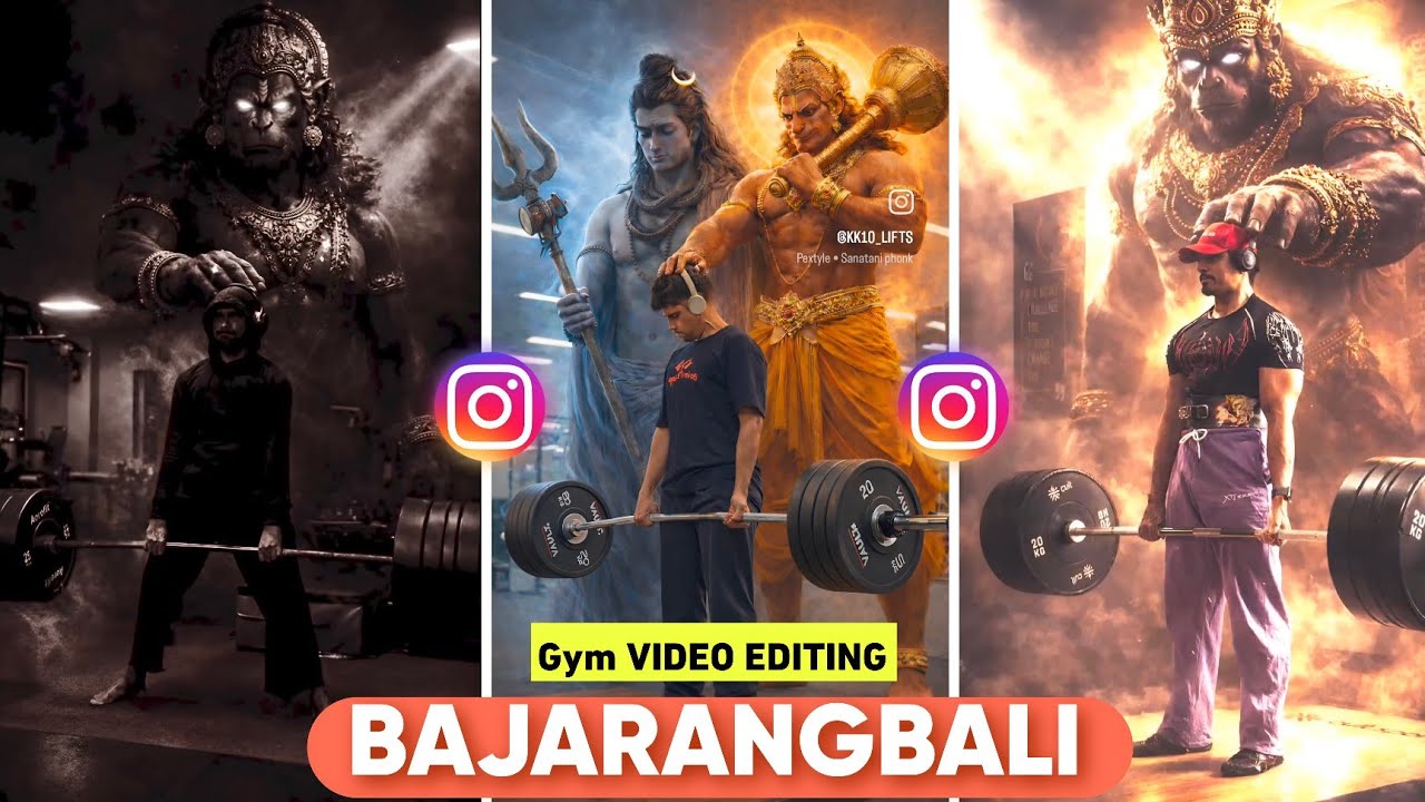 Bajrangbali Ai Gym Photo Editing Tutorial | Trending Lord Hanuman GYM Photo Editing | Chatgpt Edit