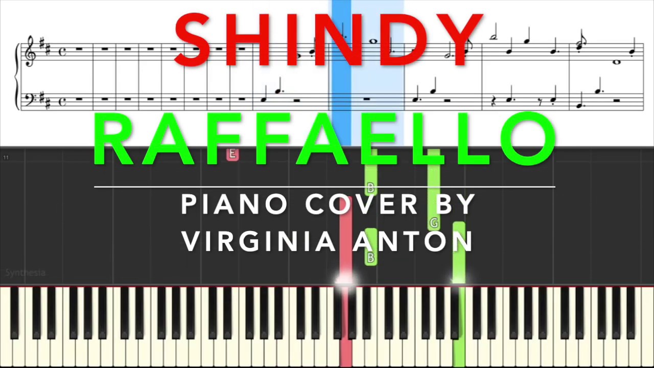Raffaello Shindy Piano Tutorial Instrumental Cover
