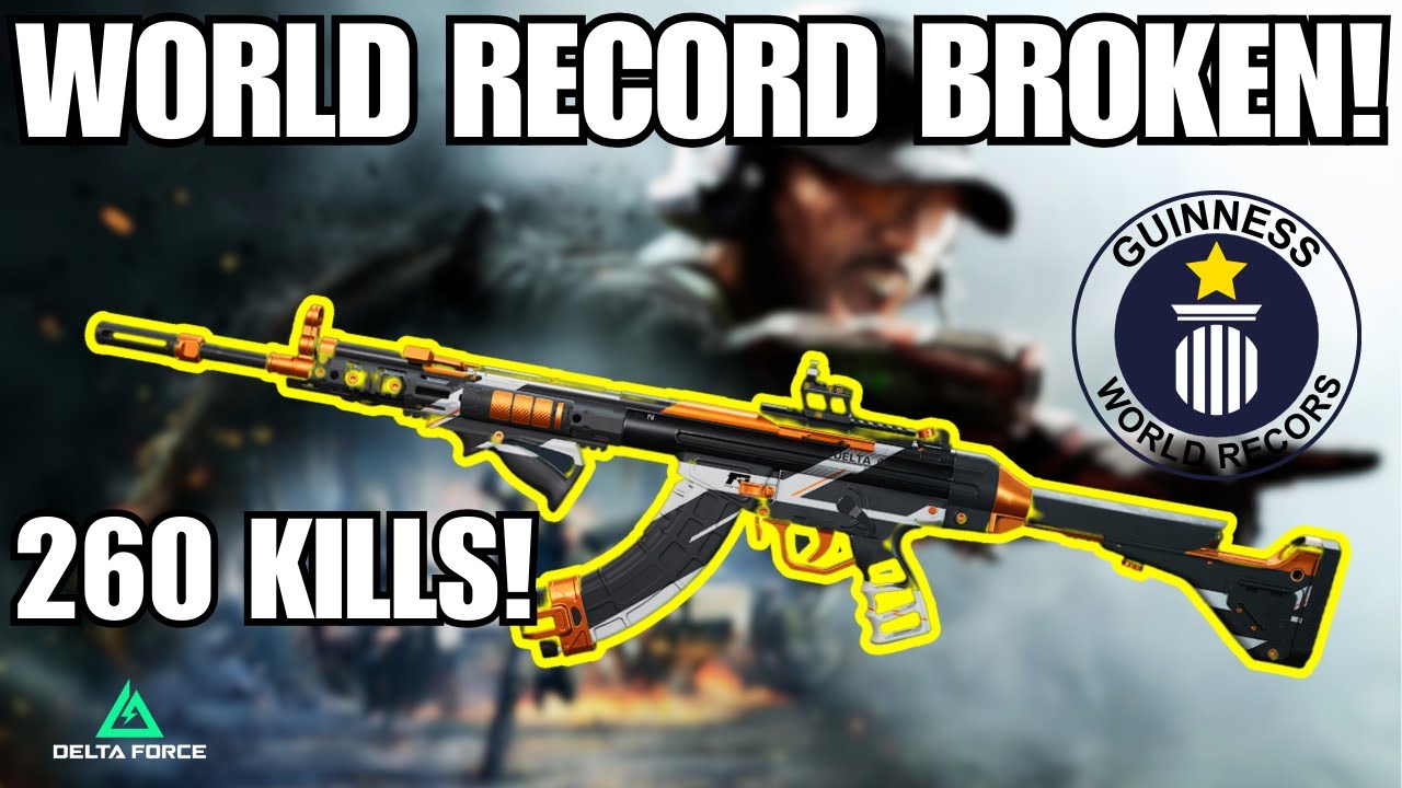 I SET THE DELTA FORCE WORLD KILL RECORD! (260 Kills w/ PTR-32 PC)